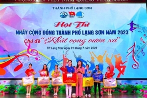 Thành phố Lạng Sơn: Tổ chức Hội thi nhảy cộng đồng năm 2023