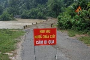 Thanh Hóa ứng phó với mưa lớn, nguy cơ ngập lụt, lũ quét, sạt lở đất