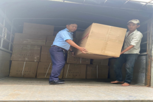 An Giang: Thu giữ số lượng lớn hàng hóa nhập lậu trị khoảng 500 triệu đồng