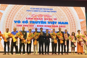 Bình Định: Bế mạc Liên hoan quốc tế Võ cổ truyền Việt Nam lần thứ VIII