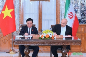 Chuyến thăm Iran của Chủ tịch Quốc hội Vương Đình Huệ góp phần tăng cường quan hệ hợp tác hiệu quả