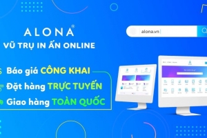 Nền tảng in ấn trực tuyến Alona – bước đột phá sáng tạo trong ngành in