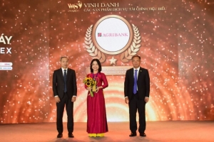 Agribank được vinh danh với 2 sản phẩm dịch vụ tài chính tiêu biểu