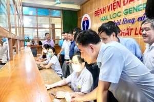 BVĐK huyện Hậu Lộc ra mắt mô hình “KCB sử dụng thẻ CCCD gắn chíp điện tử và ứng dụng VneID”