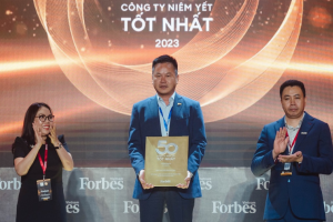 MB vào Top 50 công ty niêm yết tốt nhất Việt Nam 2023 của Forbes