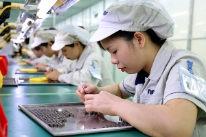 Xuất nhập khẩu của khối doanh nghiệp FDI giảm gần 54 tỷ USD