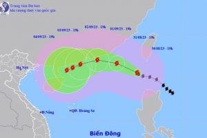 Bão SAOLA sẽ không gây thời tiết xấu trên đất liền dịp lễ 2/9