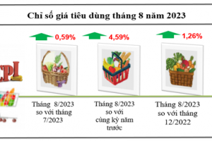 Kon Tum: Chỉ số giá tiêu dùng tháng 8 tăng 0,59% so tháng trước
