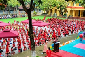 Vĩnh Phúc: Rộn ràng lễ khai giảng năm học mới 2023-2024