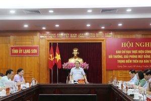Lạng Sơn: Đánh giá kết quả công tác bồi thường, giải phóng mặt bằng tại dự án trọng điểm