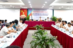 Hội thảo "Phát triển khoa học lý luận chính trị theo quan điểm Đại hội XIII của Đảng"
