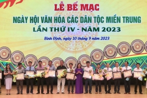 Bình Định: Bế mạc Ngày hội Văn hóa các dân tộc miền Trung 2023