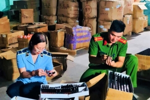 Bắc Giang: Tạm giữ số lượng lớn sản phẩm làm đẹp không rõ nguồn gốc tại một DN ở Tân Yên
