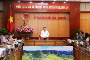 Lạng Sơn: Chủ tịch UBND tỉnh làm việc với doanh nghiệp