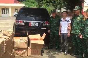 Bộ đội Biên phòng thu giữ 256 hộp bánh trung thu không rõ nguồn gốc