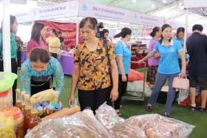 Giao lưu, kết nối, giới thiệu mô hình phụ nữ phát triển sinh kế tại Thanh Hóa