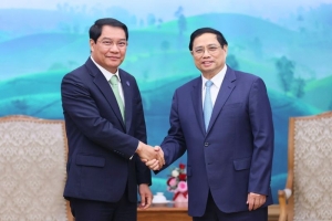 Quyết tâm thúc đẩy việc kết nối giữa hai thủ đô qua hệ thống đường cao tốc Hà Nội - Vientiane