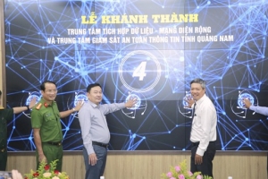 Quảng Nam: Vận hành Trung tâm tích hợp dữ liệu có kinh phí đầu tư gần 250 tỷ đồng