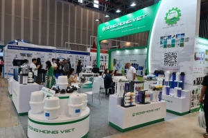 450 đơn vị tham dự triển lãm công nghệ môi trường, cấp thoát nước và xử lý nước thải