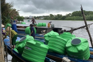 Khởi sắc thị trường bồn chứa nước đón đầu mùa hạn, mặn vùng Đồng bằng sông Cửu Long