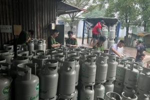 Khởi tố, bắt tạm giam 06 đối tượng sản xuất, buôn bán gas giả