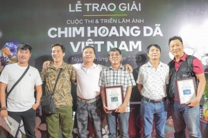 Đà Nẵng: Nhận 5 giải thưởng tại cuộc thi “Chim hoang dã Việt Nam”