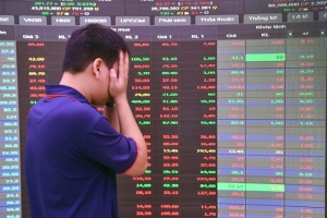Cổ phiếu BĐS, Penny "múa bên trăng", VN-Index rơi hơn 18 điểm