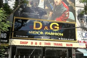 Cửa hàng D&G Kiến An kinh doanh sản phẩm có dấu hiệu giả mạo nhãn hiệu