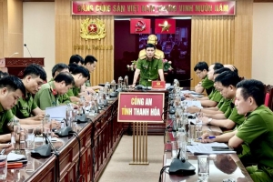 Công an Thanh Hóa sơ kết giai đoạn 1 công tác phòng ngừa, đấu tranh, xử lý tội phạm "tín dụng đen"