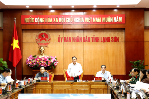 UBND tỉnh Lạng Sơn họp phiên thường kỳ tháng 10