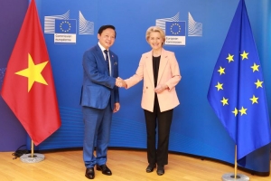Chủ tịch Ursula von der Leyen nhấn mạnh: Việt Nam là ví dụ tuyệt vời về hợp tác với EU