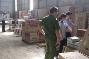 Xử phạt doanh nghiệp kinh doanh vật liệu xây dựng giả mạo nhãn hiệu Viglacera