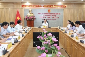 Thống nhất chương trình Kỳ họp thứ 17, HĐND tỉnh Thanh Hoá khóa XVIII