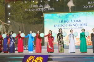 Lễ hội Áo dài Du lịch Hà Nội 2023: Tạo dựng thương hiệu du lịch Thủ đô