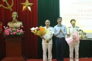 Công bố các quyết định bổ nhiệm Phó Cục trưởng Cục Thi hành án dân sự tỉnh Thanh Hóa