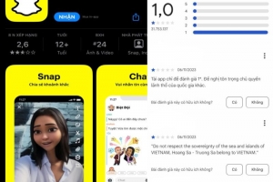 Một ứng dụng chat bị tẩy chay ở Việt Nam vì bản đồ chứa "đường lưỡi bò"