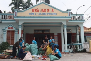Mô hình “Biến rác thành tiền" - Hành động nhỏ, ý nghĩa lớn ở Hải Hậu