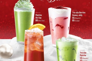 Đón Giáng sinh sớm với món nước cực hot tại Phúc Long