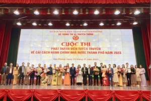 Hải Phòng tổ chức thành công cuộc thi "Phát thanh viên tuyên truyền về cải cách hành chính Nhà nước"