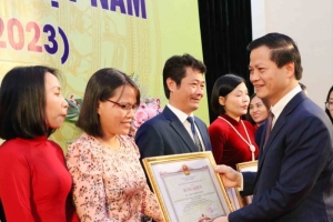Bắc Ninh dẫn đầu toàn quốc về tỷ lệ học sinh đạt giải trong kỳ thi chọn học sinh giỏi toàn quốc