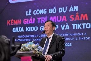 Ông lớn Kido bắt tay với TikTok để bán hàng cho cả trung tâm thương mại