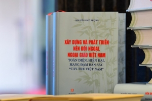 Lễ giới thiệu cuốn sách về đối ngoại, ngoại giao "cây tre Việt Nam" của Tổng Bí thư Nguyễn Phú Trọng