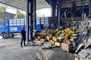 Buộc tiêu hủy hơn 100.000 sản phẩm thuốc lá điện tử vi phạm trị giá trên 3 tỷ đồng