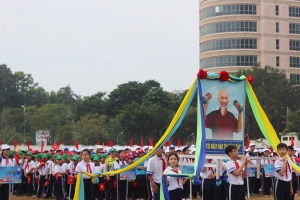 Vũng Tàu: Hơn 2.000 học sinh tham gia Hội khoẻ Phù Đổng
