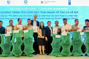 Bình Định: Triển khai mô hình quản lý chất thải rắn sinh hoạt và chất thải ngành thủy sản