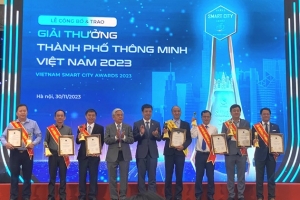 Năm thứ tư liên tiếp, Đà Nẵng được trao Giải thưởng thành phố thông minh Việt Nam
