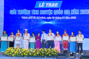 20 tập thể, cá nhân được vinh danh vì hoạt động tình nguyện năm 2023