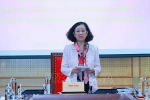 Hội nghị quán triệt, tổng kết công tác xây dựng Đảng, thi hành Điều lệ Đảng tổ chức trực tuyến đến 67 điểm cầu
