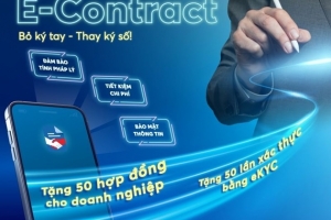 Chuyển đổi số hiệu quả cùng hợp đồng điện tử có “tích xanh” MobiFone eContract