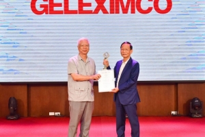 Tập đoàn GELEXIMCO giành “cú đúp” giải thưởng Thương hiệu Mạnh Việt Nam 2022-2023.